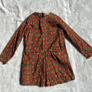 100% Cotton, Anais & I, Girls Long Sleeve Dress with Pockets